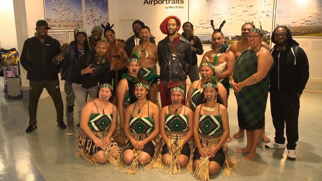 julian marley at Auckland airport