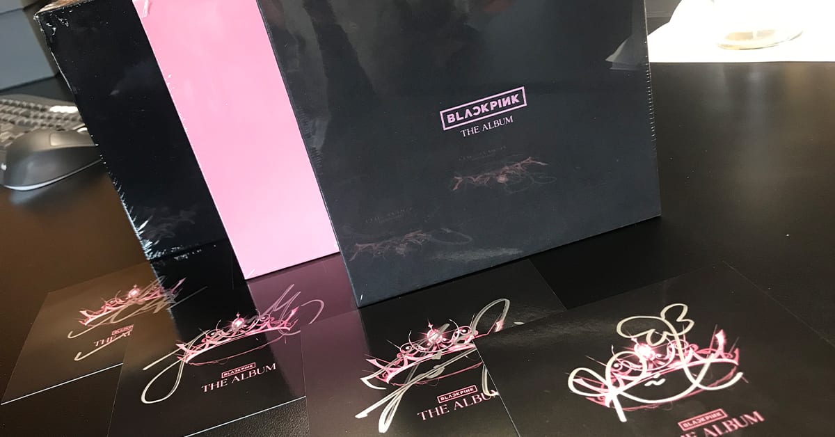 Win Blackpink The Album Cd Boxset And Signed Art Cards